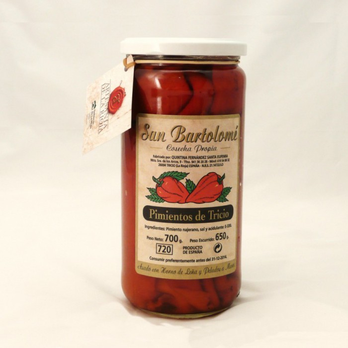 Pimientos rojos enteros AGOTADOS